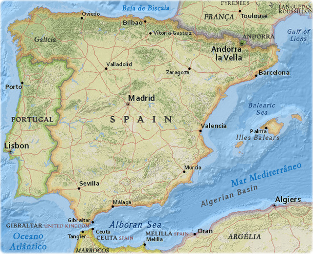 Mapas Espanha